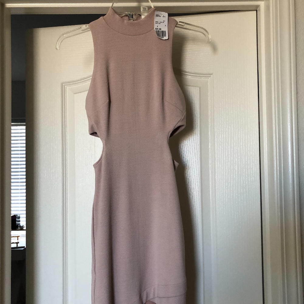 Lilac Midi Dress